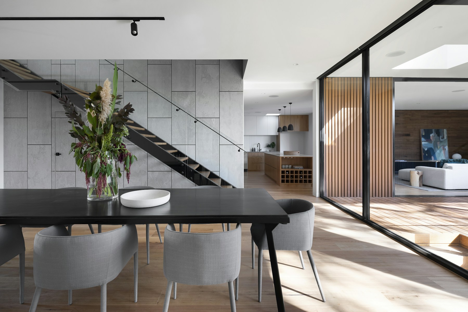 Illustrative residential interior for The Dune Residence demo concept